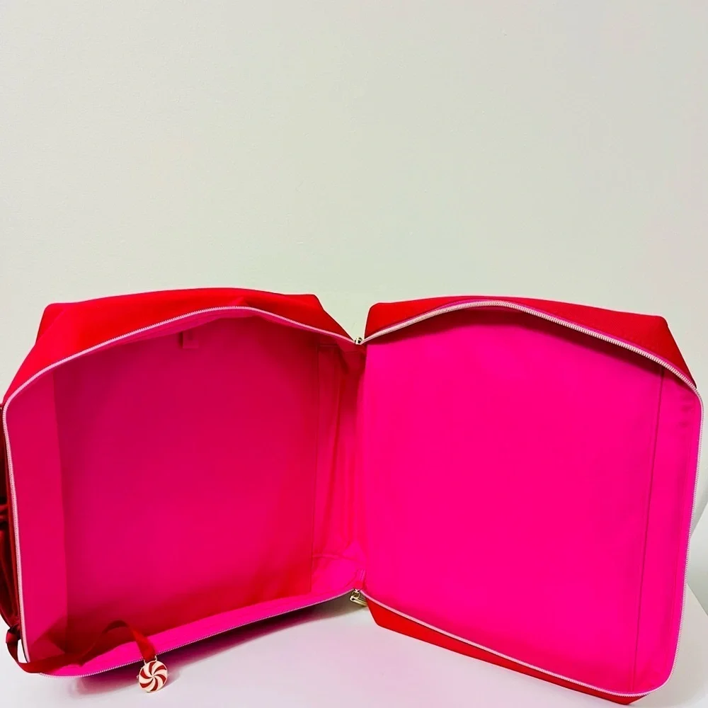 Estee Lauder Red and Pink Cosmetic Case women’s Bag